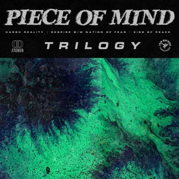 PIECE OF MIND "Trilogy" LP (TCM) Blue Vinyl